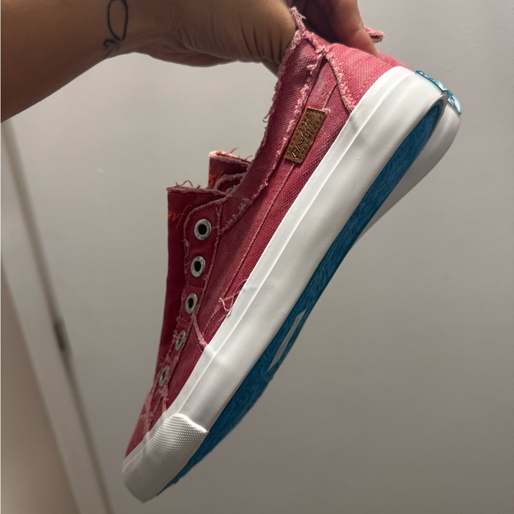 Blowfish Red Canvas Sneakers